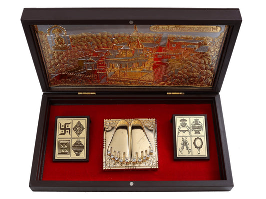 Charan Paduka Made In Gold Foiling