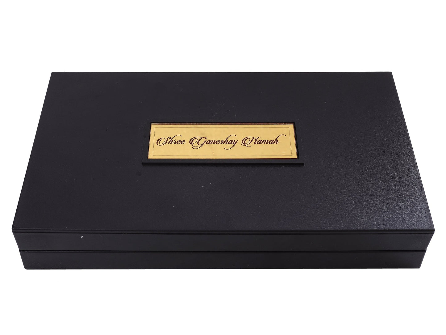 Charan Paduka Made In Gold Foiling Of Ganeshji