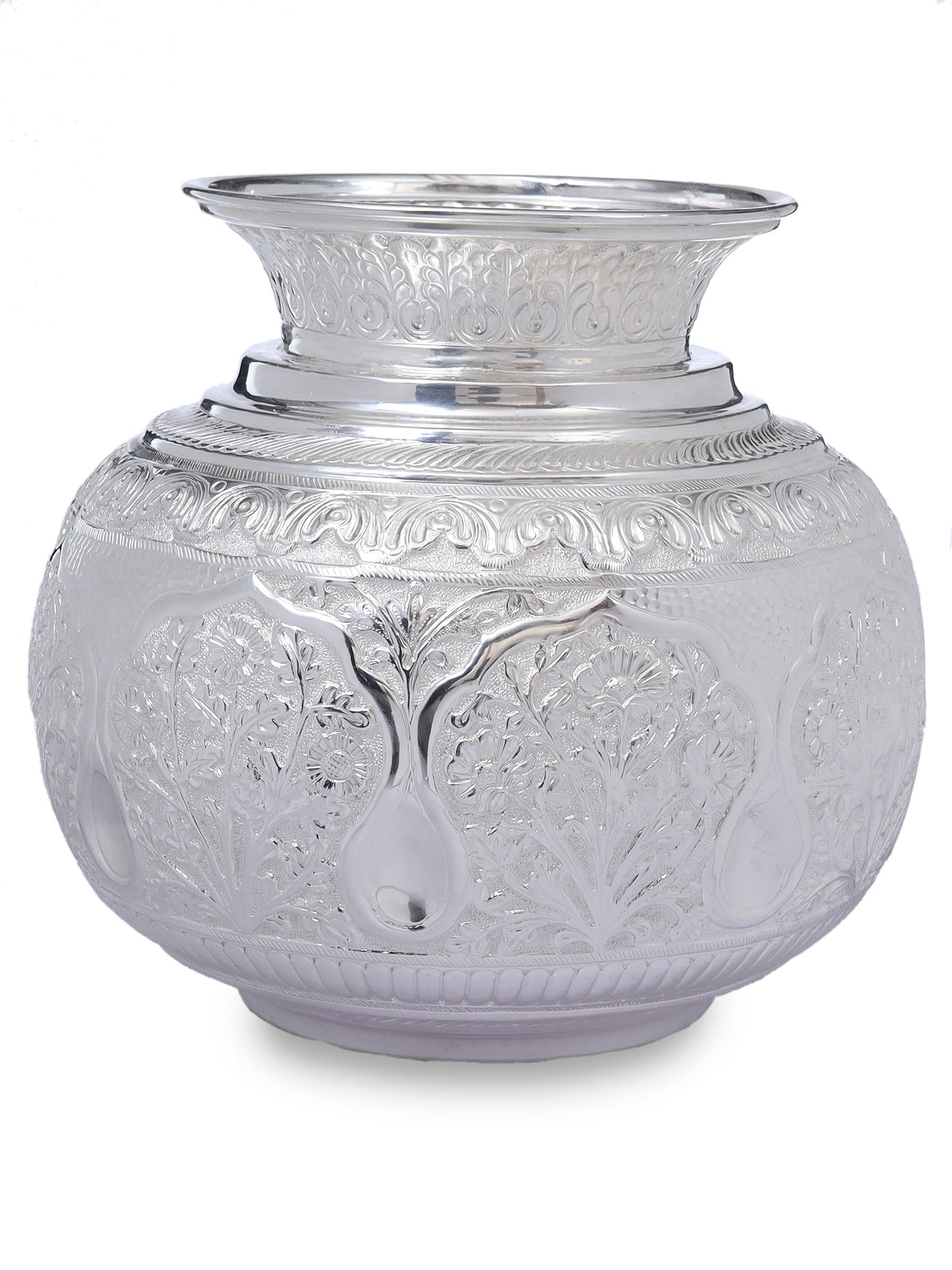 Brass Kalash Made In Silver Plating