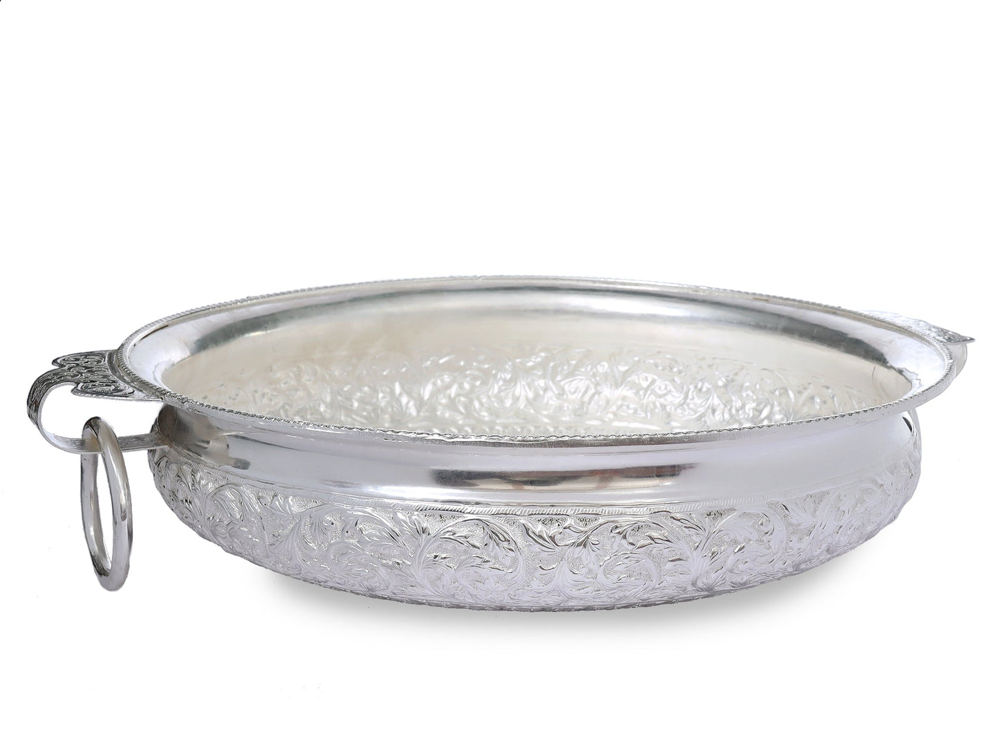 Brass Udali Made In Silver Plating