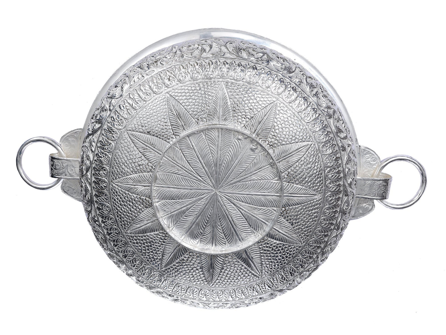 Brass Udali Made In Silver Plating