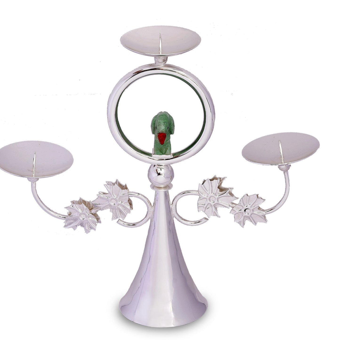 Silver Plated Candle Stand