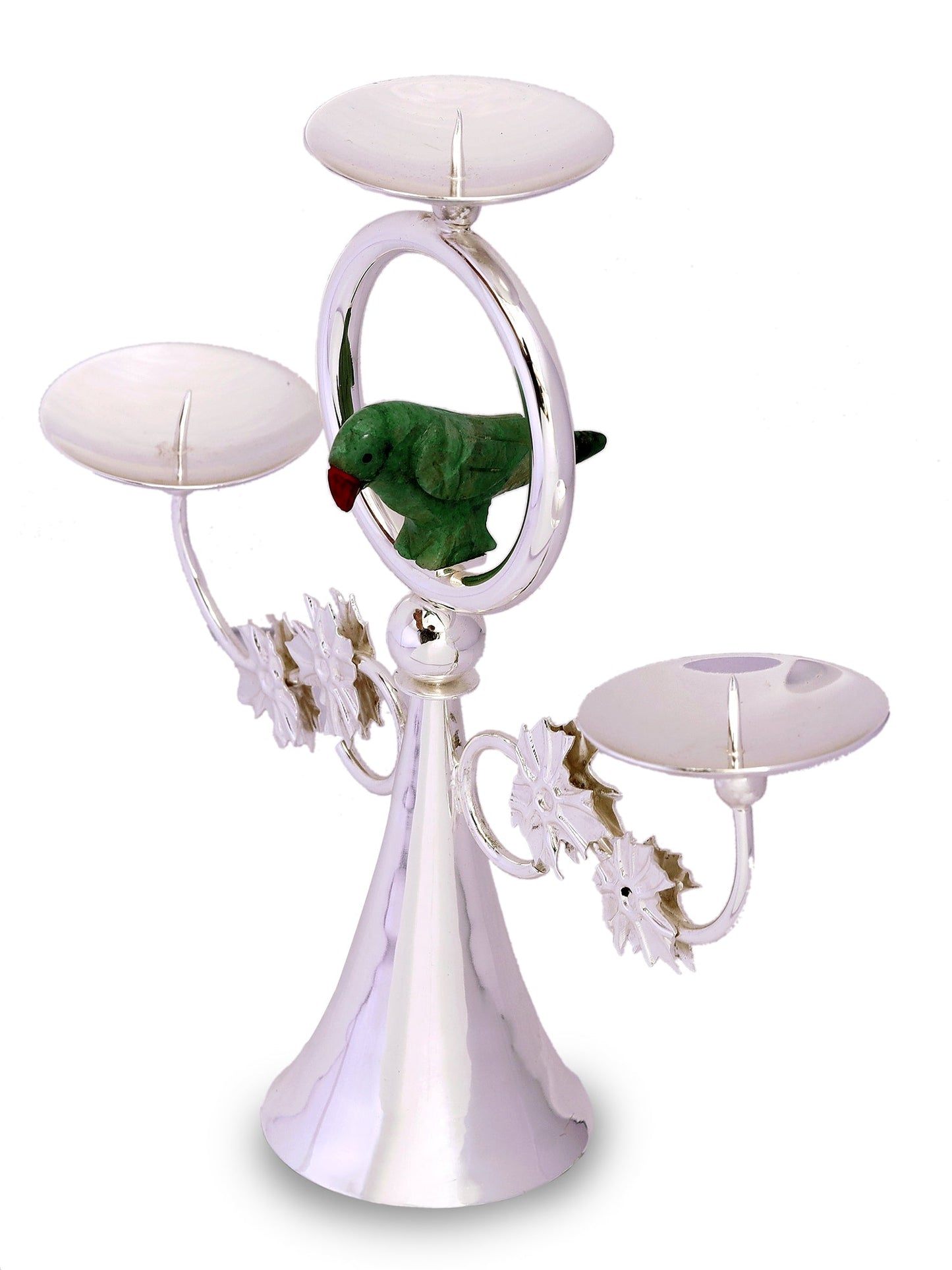 Silver Plated Candle Stand