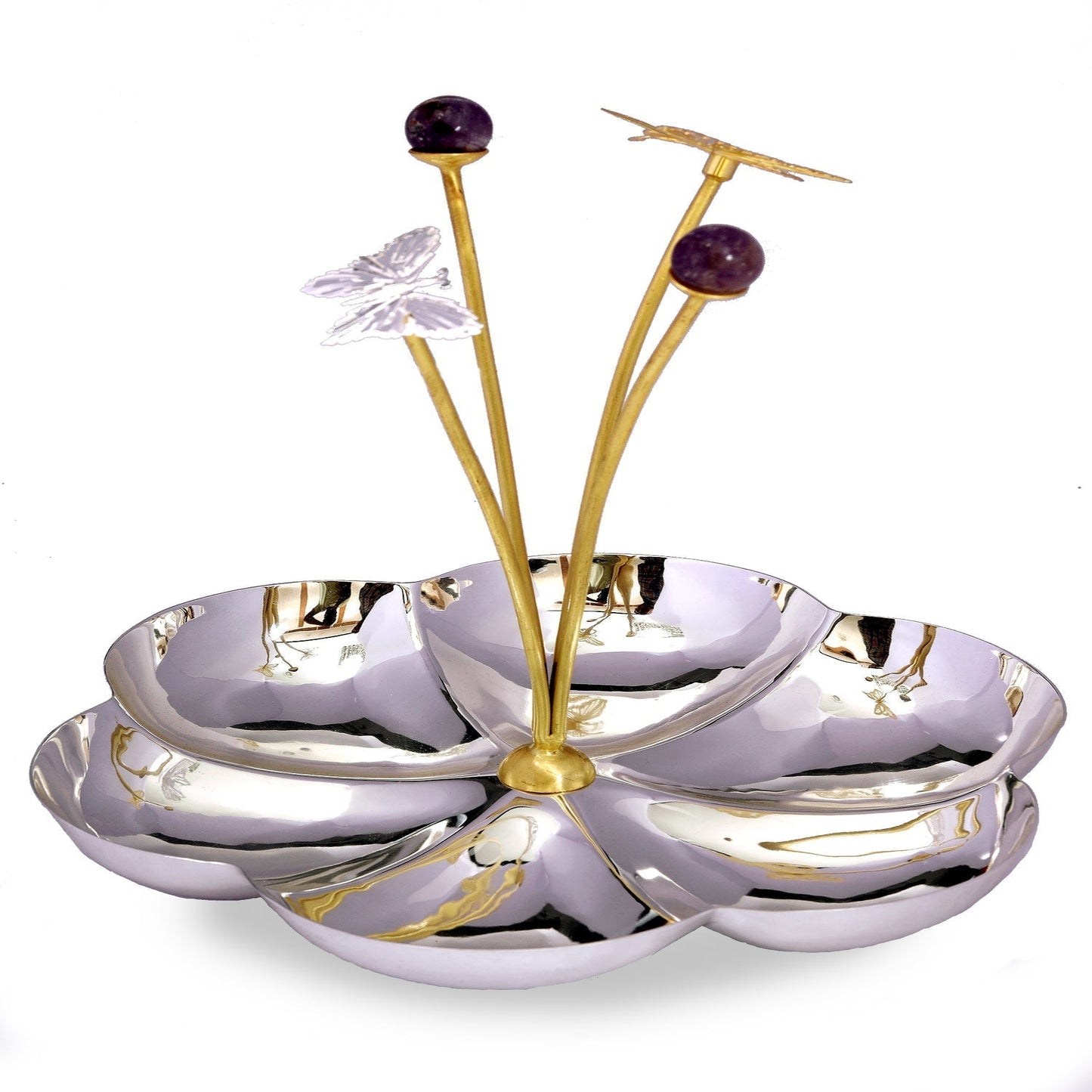 Silver Plated Cot Tray Made