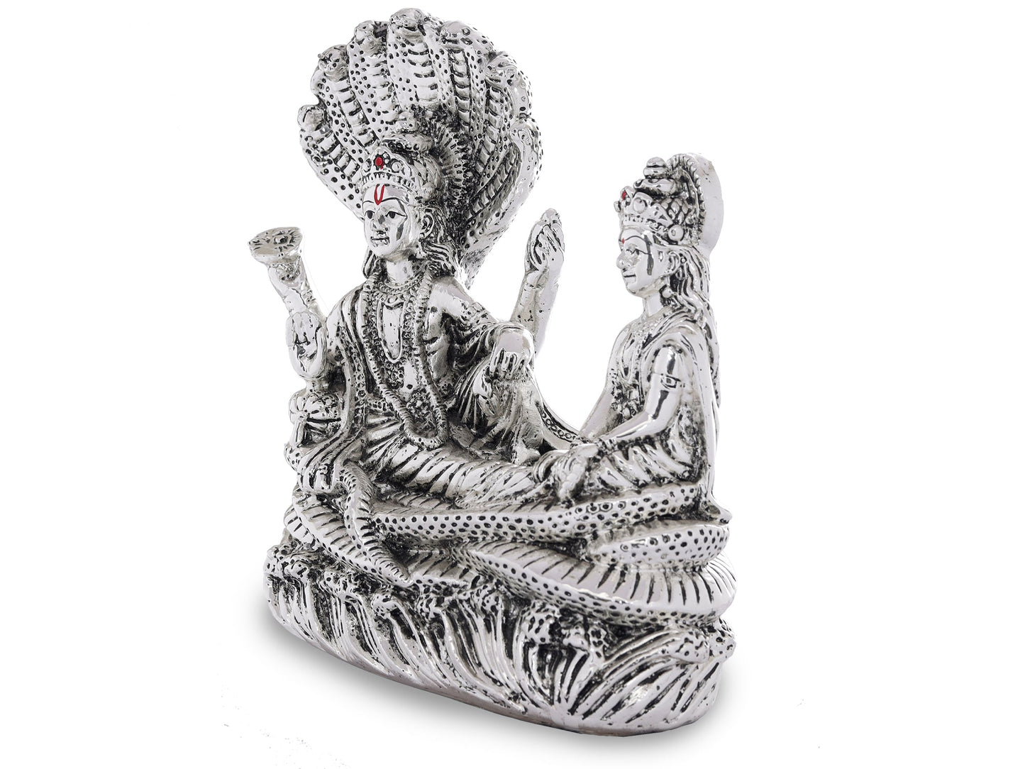 Resin Laxminarayan Made In Silver Plating