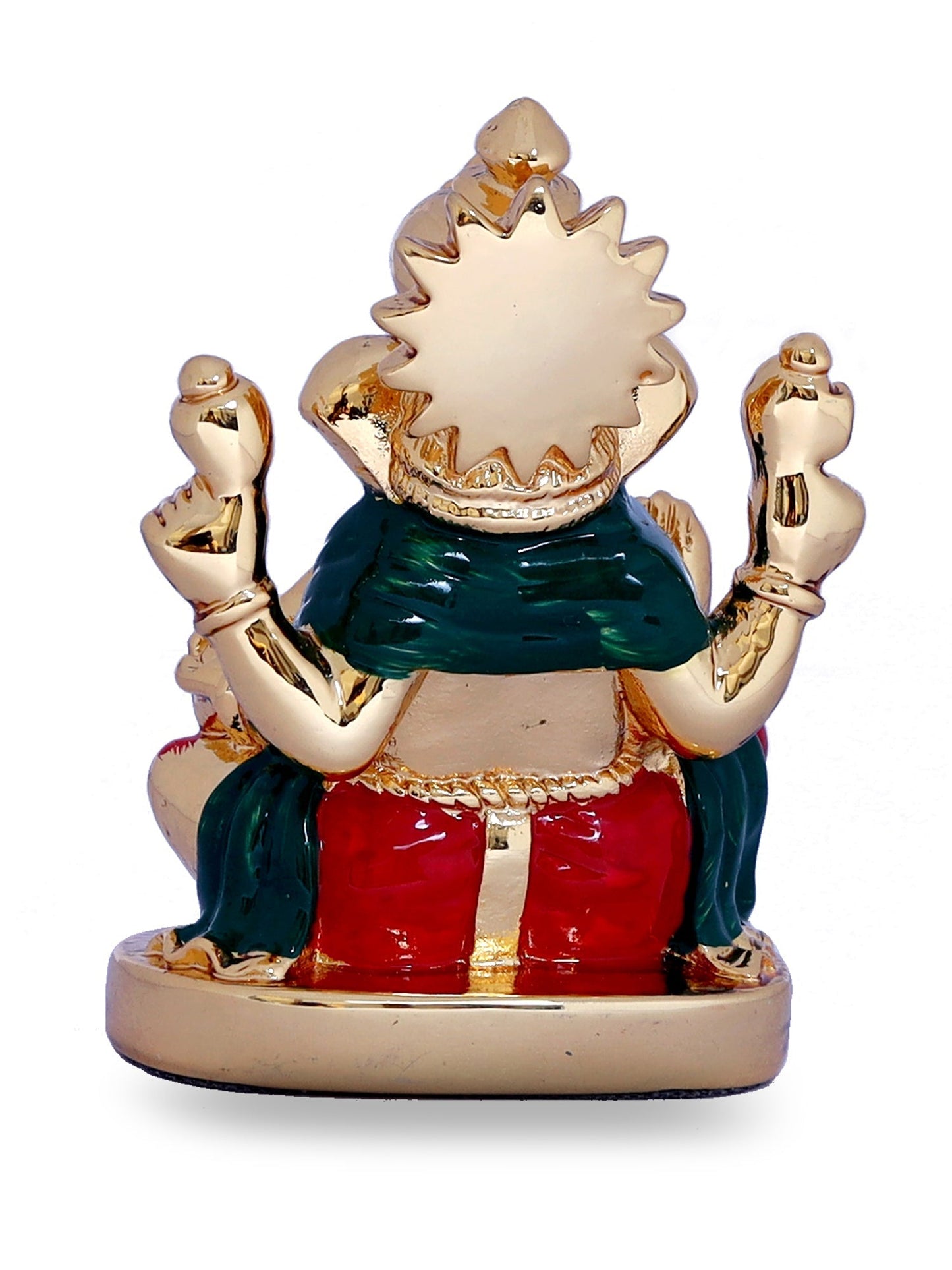 Ganesha Made In Gold Plating with Red Dhoti
