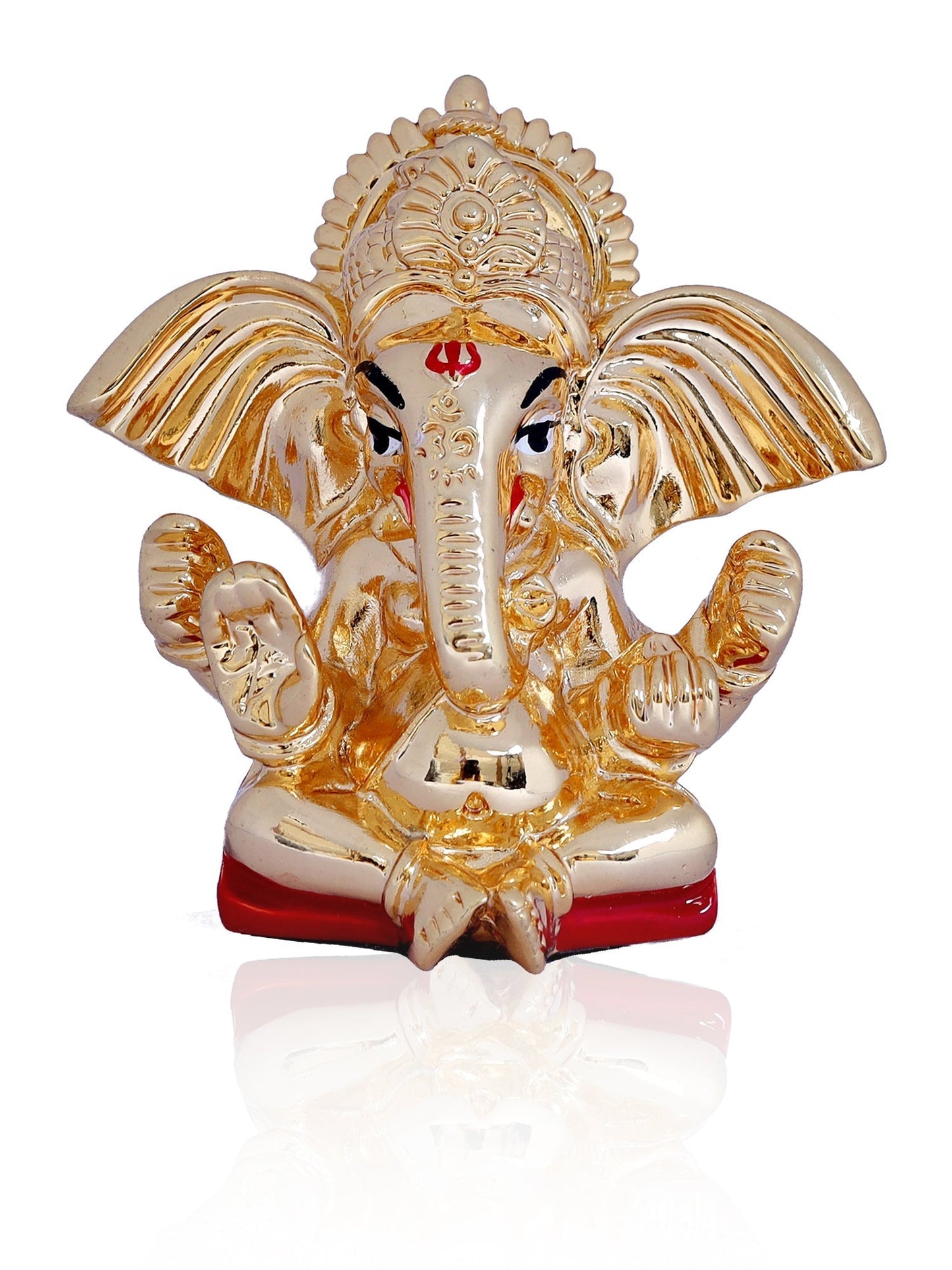 Ganesha Made In Gold Plating with Yellow Dhoti
