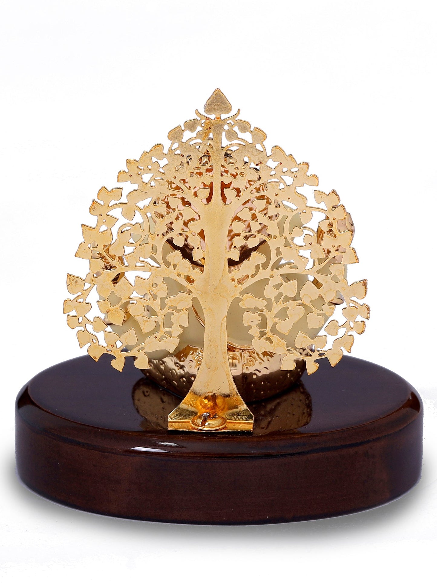 Ganesha Made In Gold Plating Resin Base Material with Yellow Dhoti