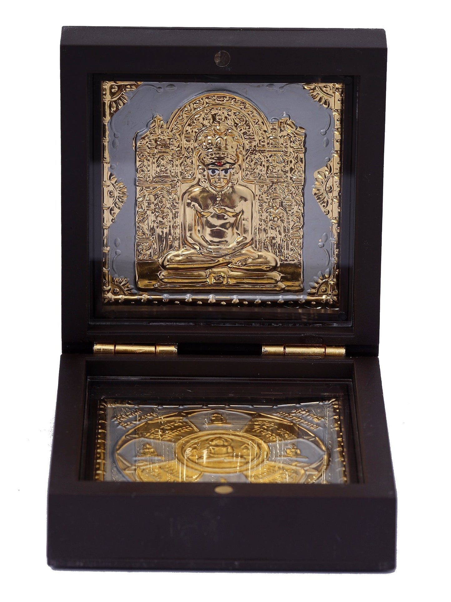 Charan Paduka Made In Gold Foiling Of Buddh J