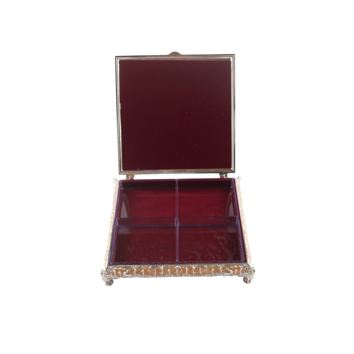 Jewelry Box with Peacock Lid- Large