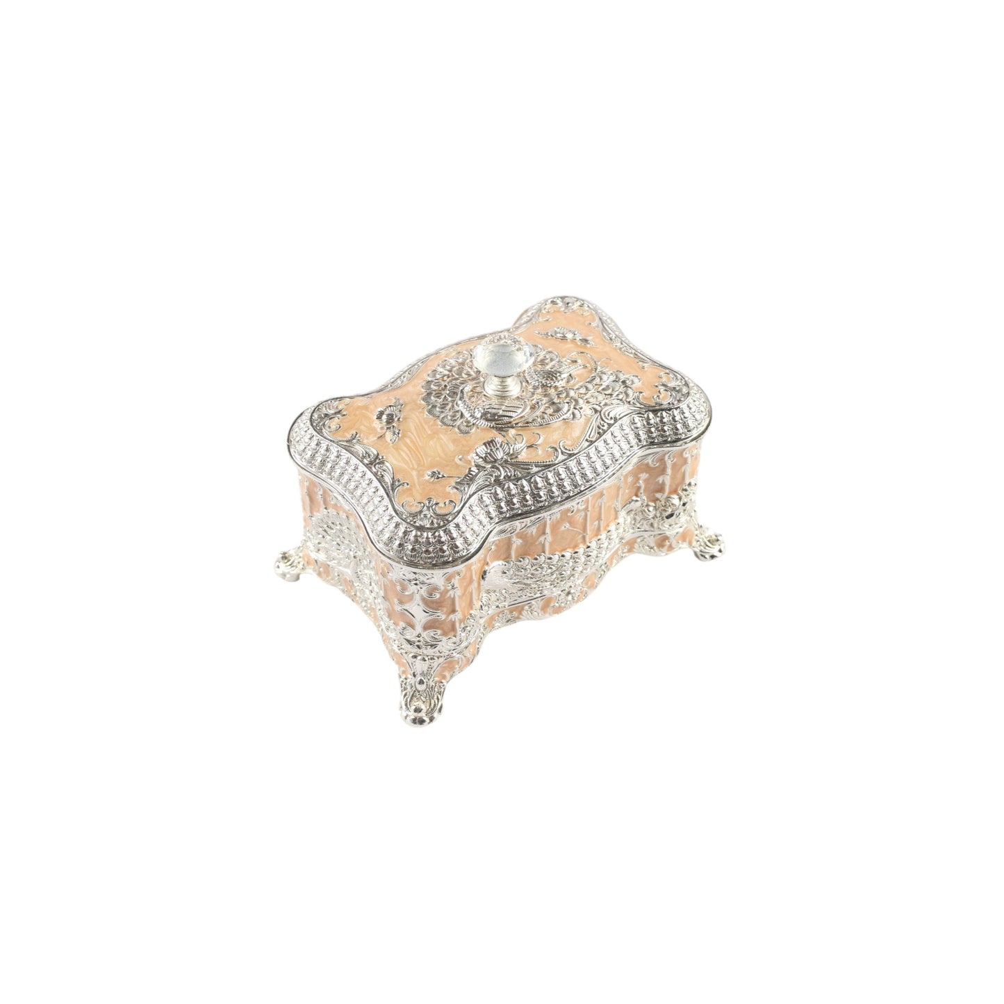 Jewelry Box with Crystal Lid