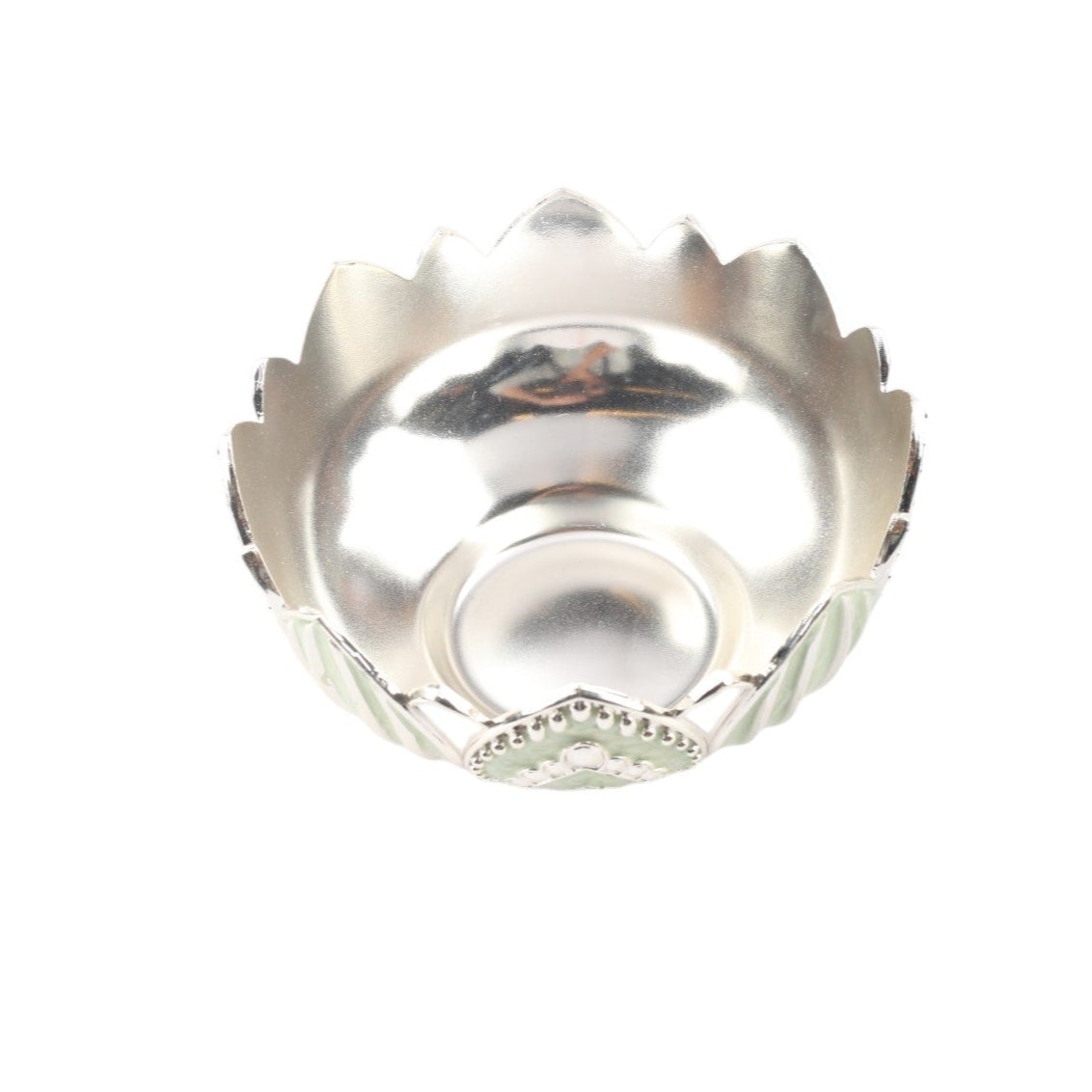 Dry Fruits Lotus Bowl – Enamel Finish