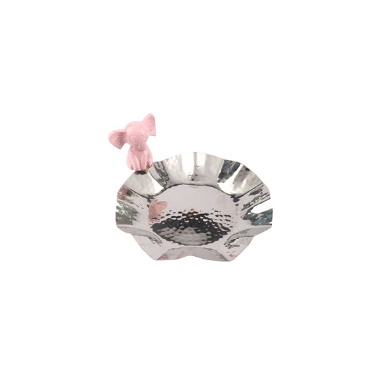 Baby Elephant Silver-Plated Platter