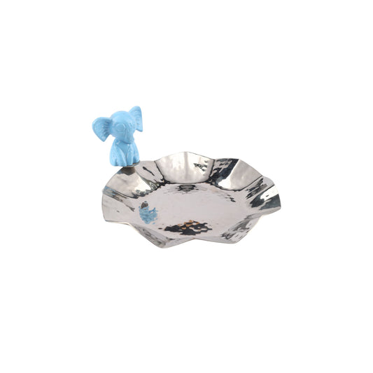 Baby Elephant Silver-Plated Platter