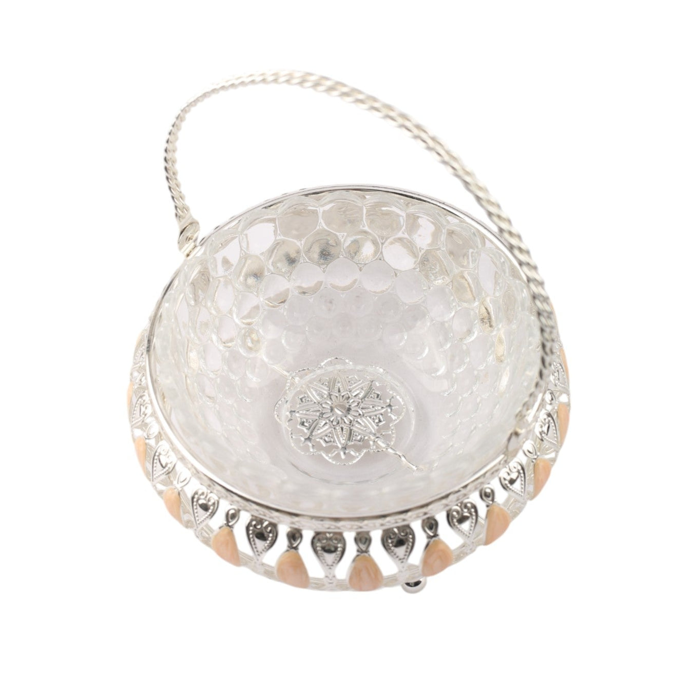 Enamel Glass Basket