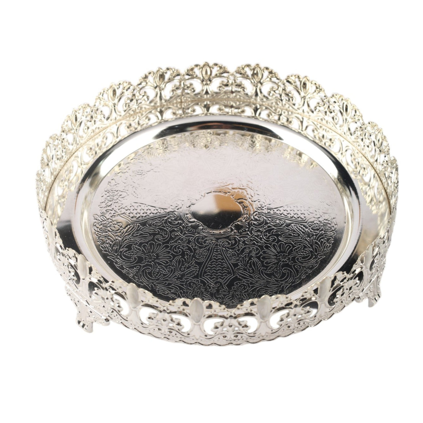 Dry Fruit Platter – Silver-Plated