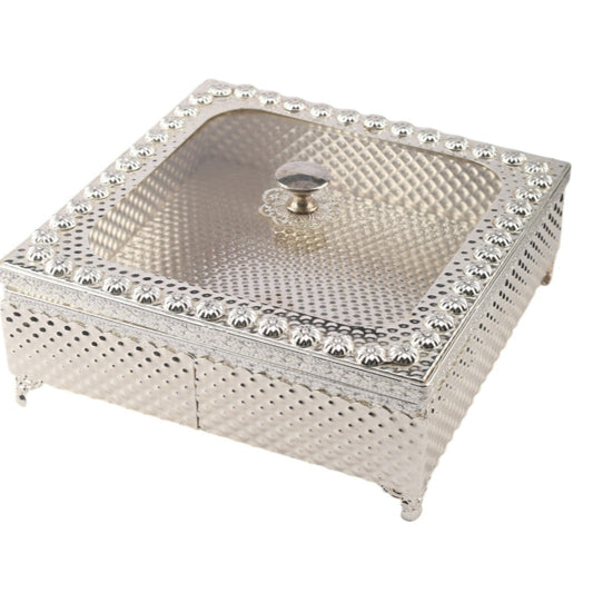 Silver Plated Dry Fruit Box
