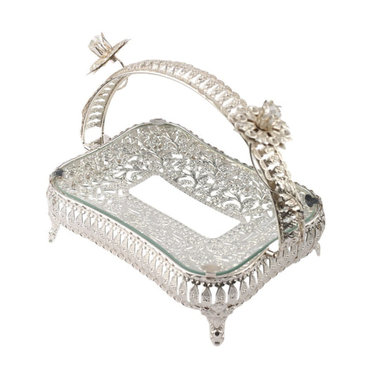 Rectangle Glass Basket