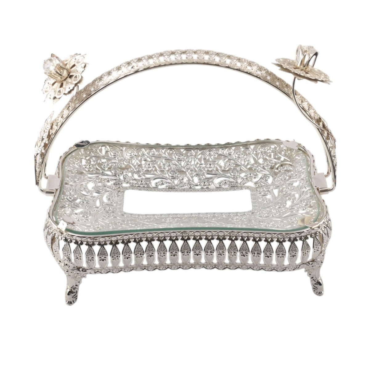 Rectangle Glass Basket