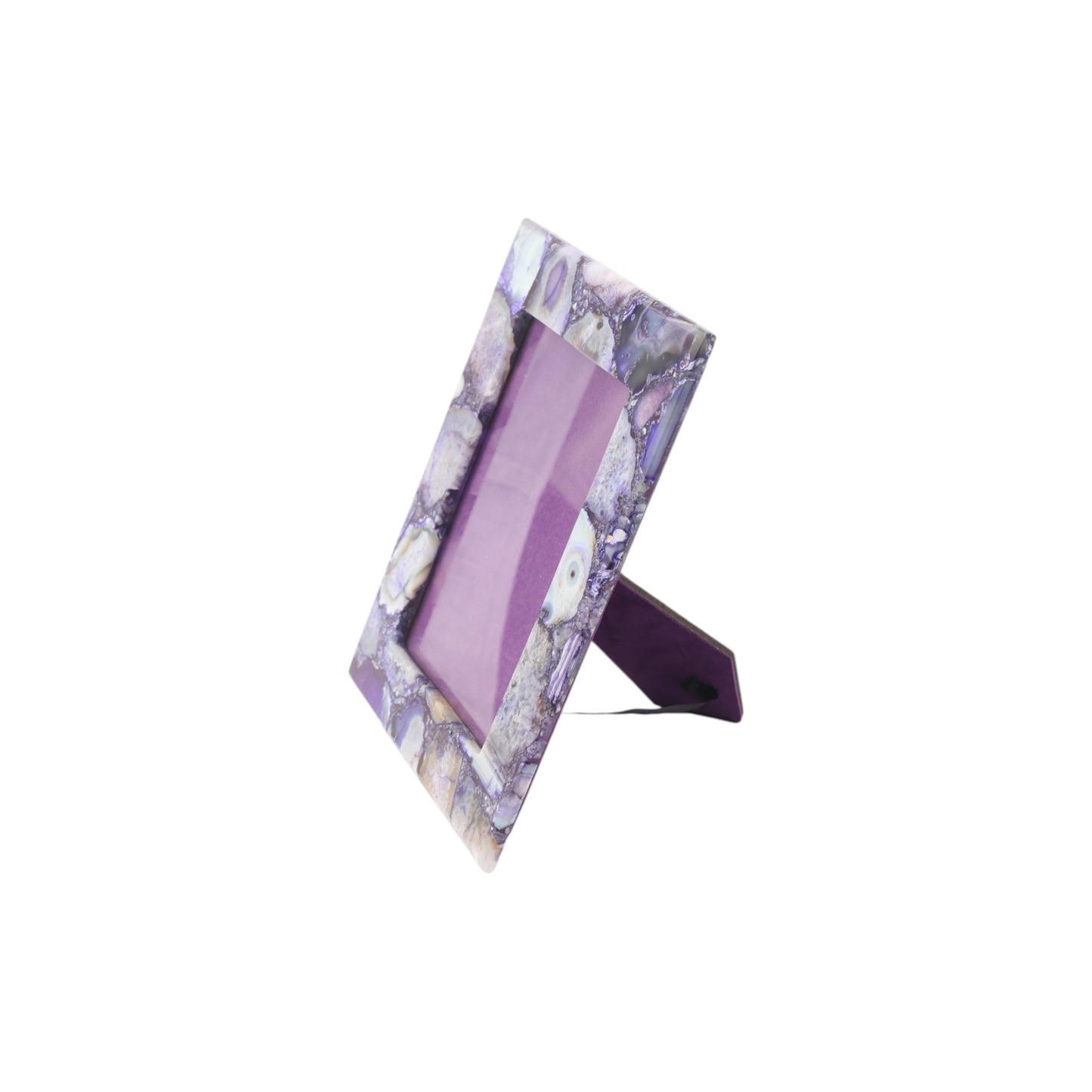 Purple Agate Photo Frame