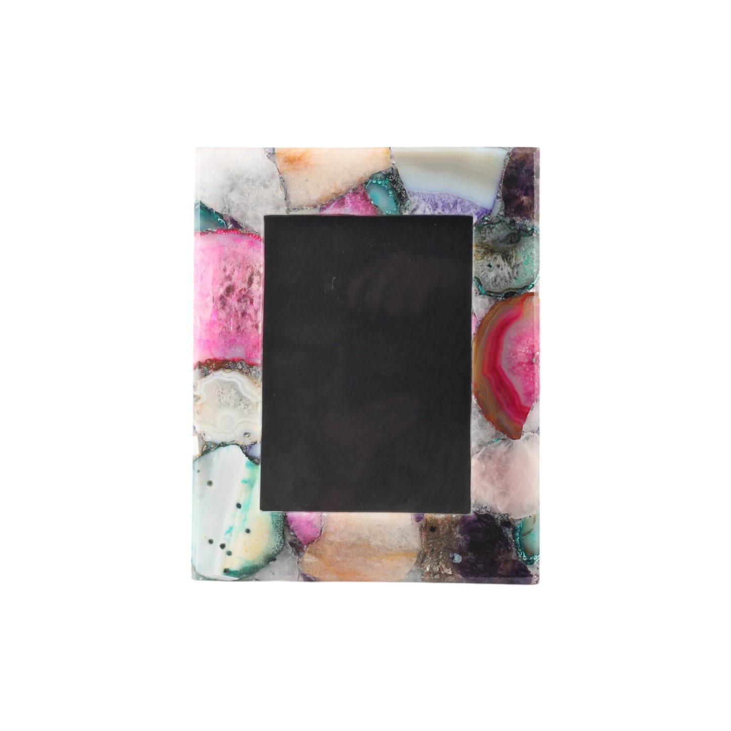 Mix Agate Photo Frame