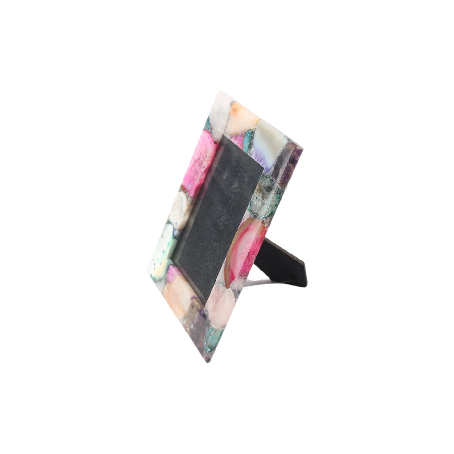 Mix Agate Photo Frame