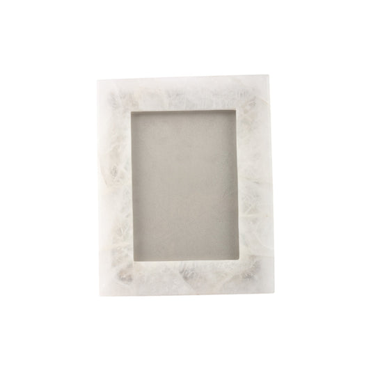 White Quartz Photo Frame