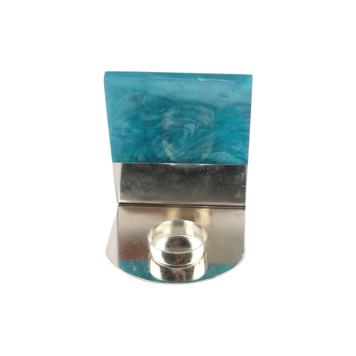 Silver-Plated Ring with Shree Yantra