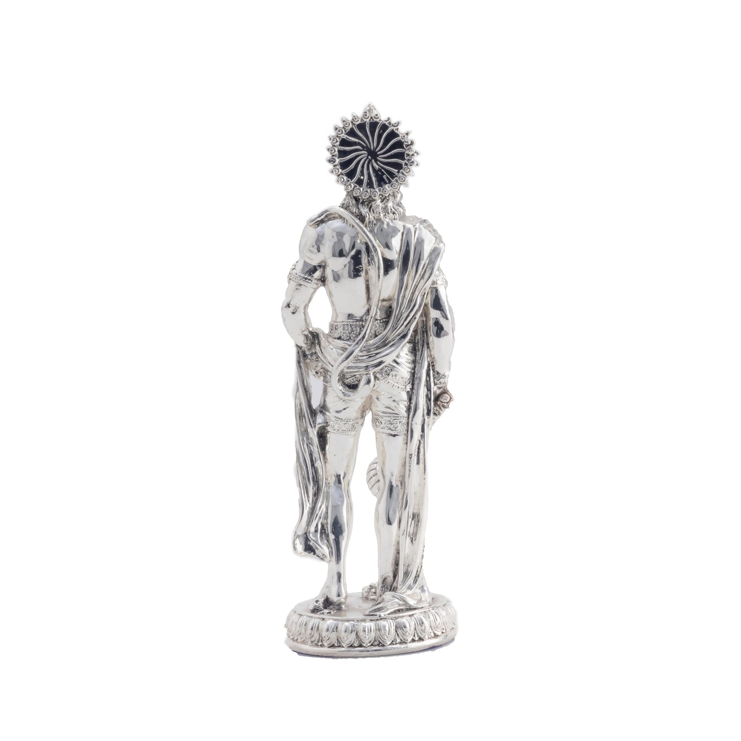 Silver Plated Standing Hanumanji