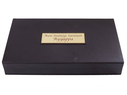 Charan Paduka Made In Gold Foiling Of South Indian God