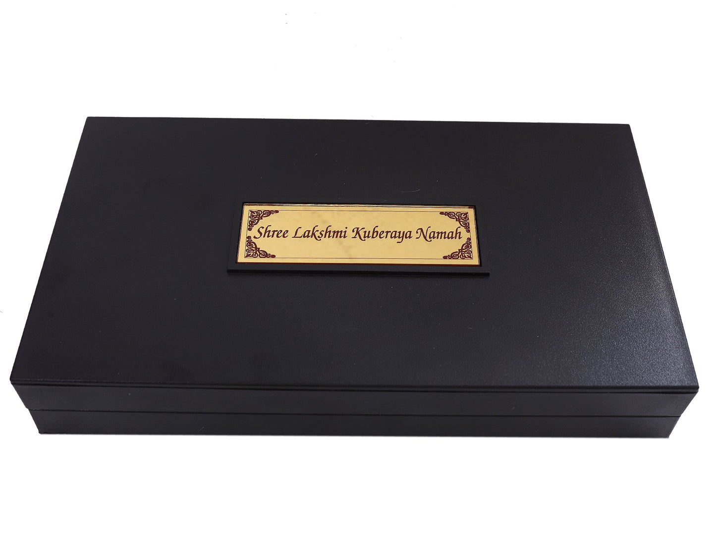 Charan Paduka Made In Gold Foiling Of Laxmi Ganesh Ji