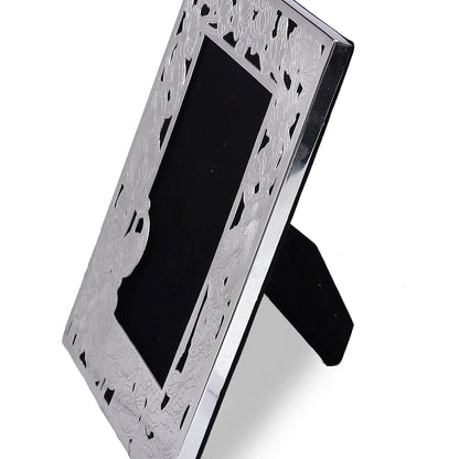 Frame Made In Brass Material Silver Etching