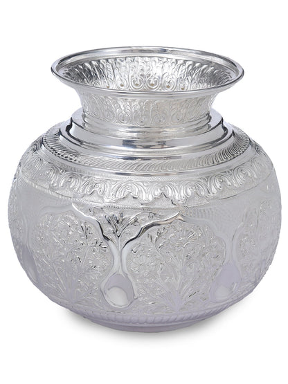 Brass Kalash Made In Silver Plating