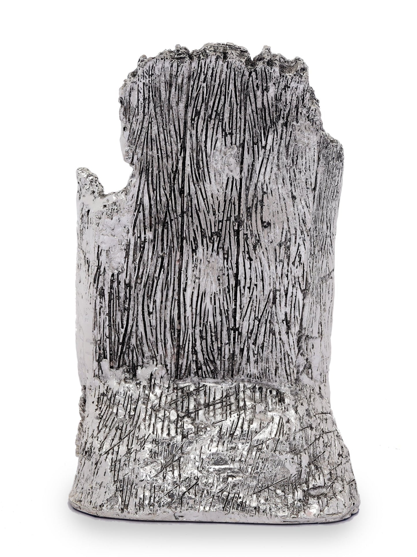 Resin Horse Made In Silver Plating Base