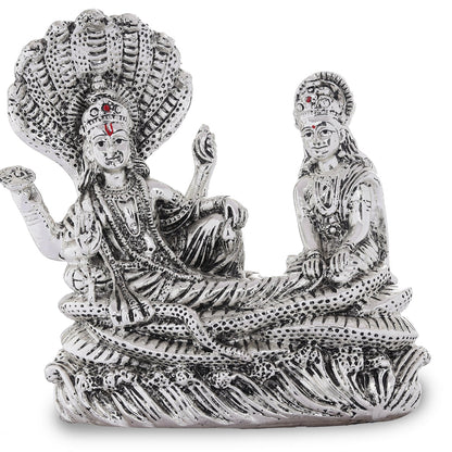 Resin Laxminarayan Made In Silver Plating