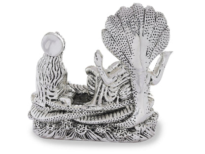 Resin Laxminarayan Made In Silver Plating