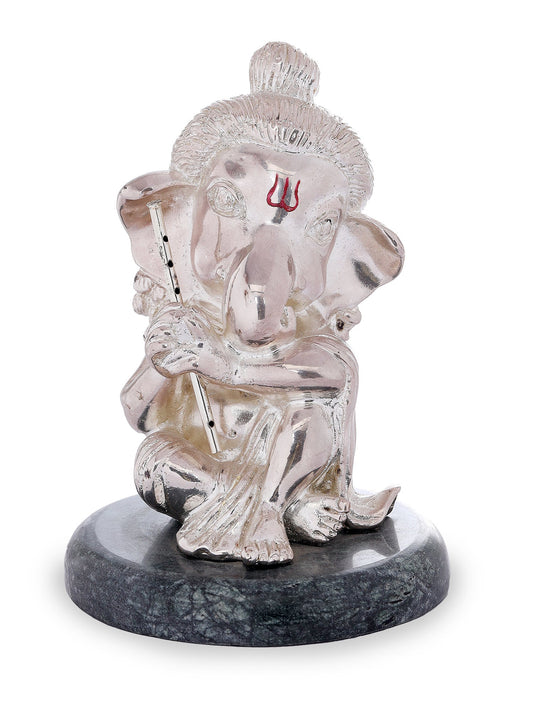 Silver Plating Resin Ganesh Ji