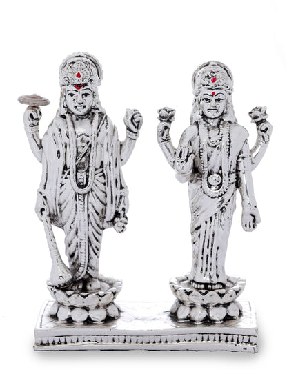 Vishnu Laxmi Made In Silver Plating