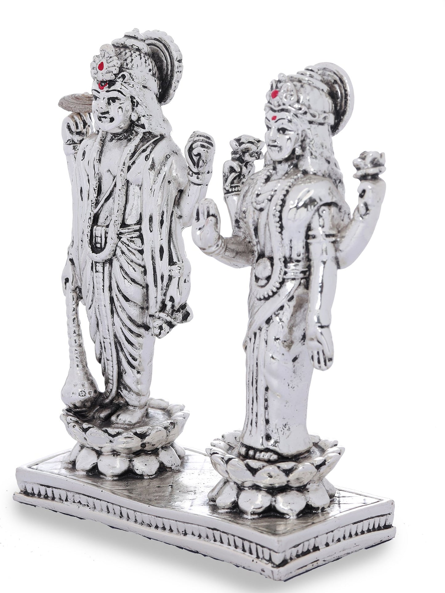 Vishnu Laxmi Made In Silver Plating