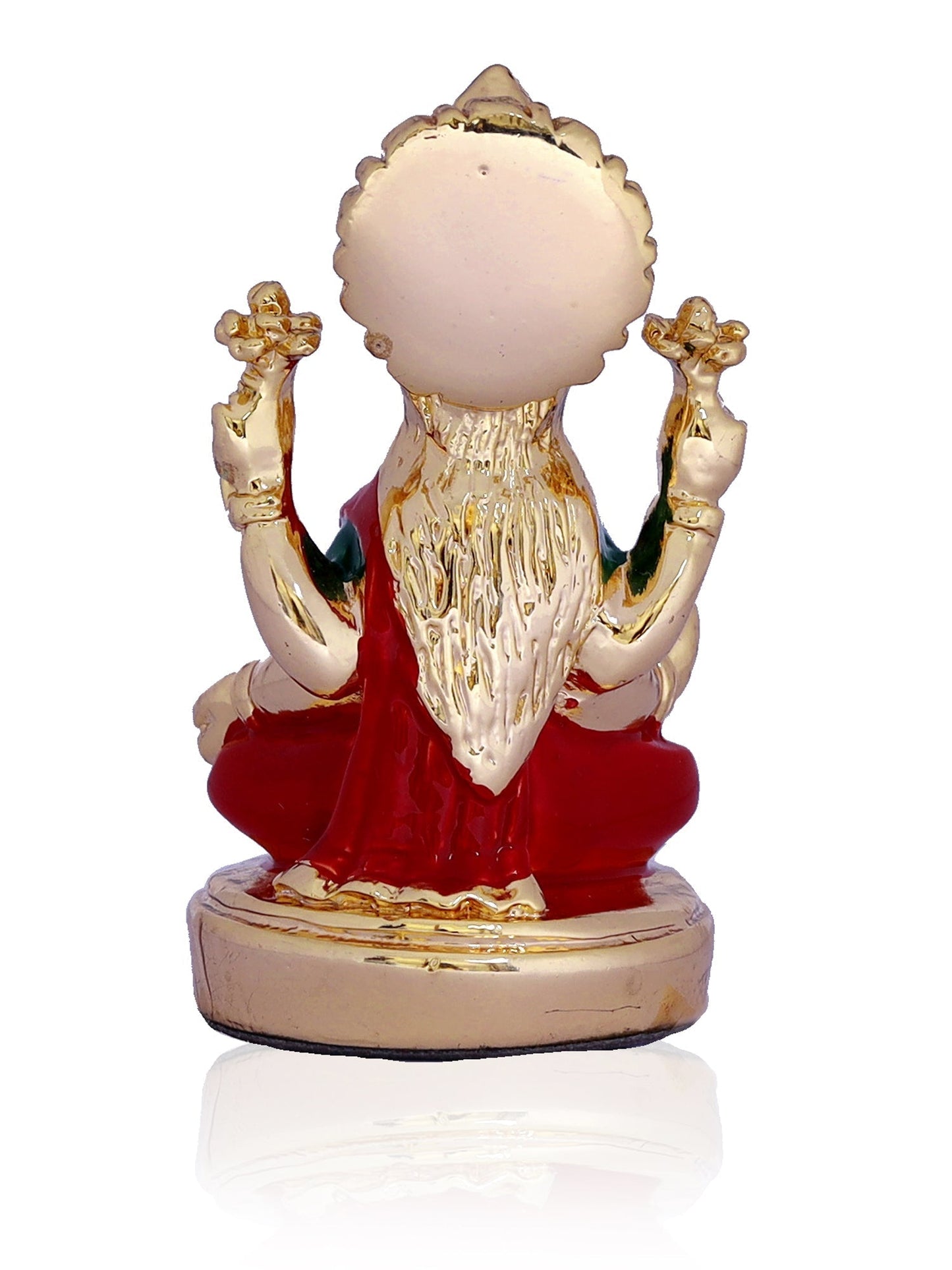 Laxmiji Made In Gold Plating in Red Saree