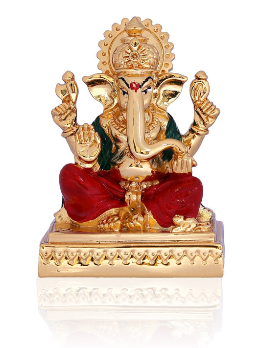 Ganesha Made In Golden Plating
