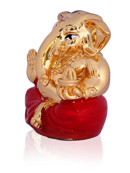 Ganesha Made In Gold Plating Base Material Resin