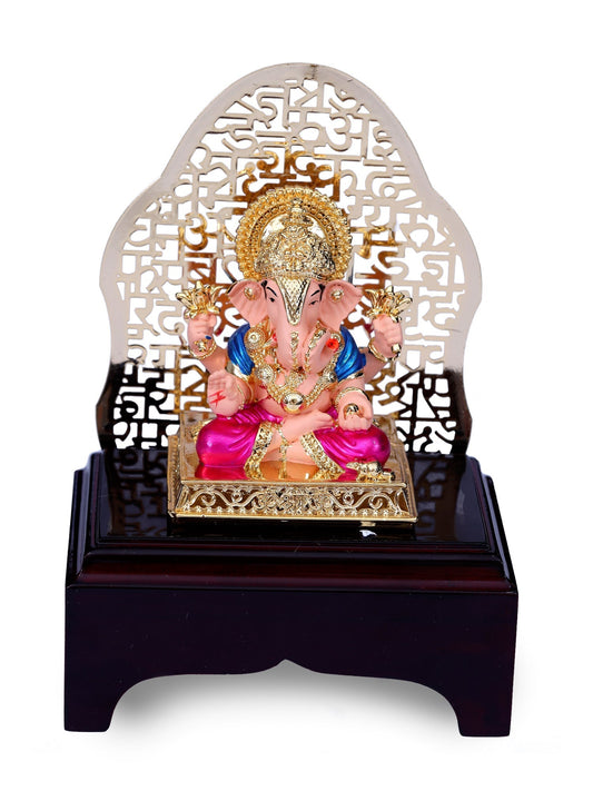 Ganesha Made In Gold Plating Base Material Resin