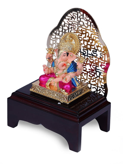Ganesha Made In Gold Plating Base Material Resin