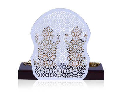 Resin Laxmi Ganesh Made In Golden Plating