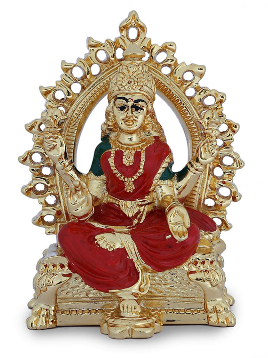 Resin Laxmi Ji Made In Gold Plating