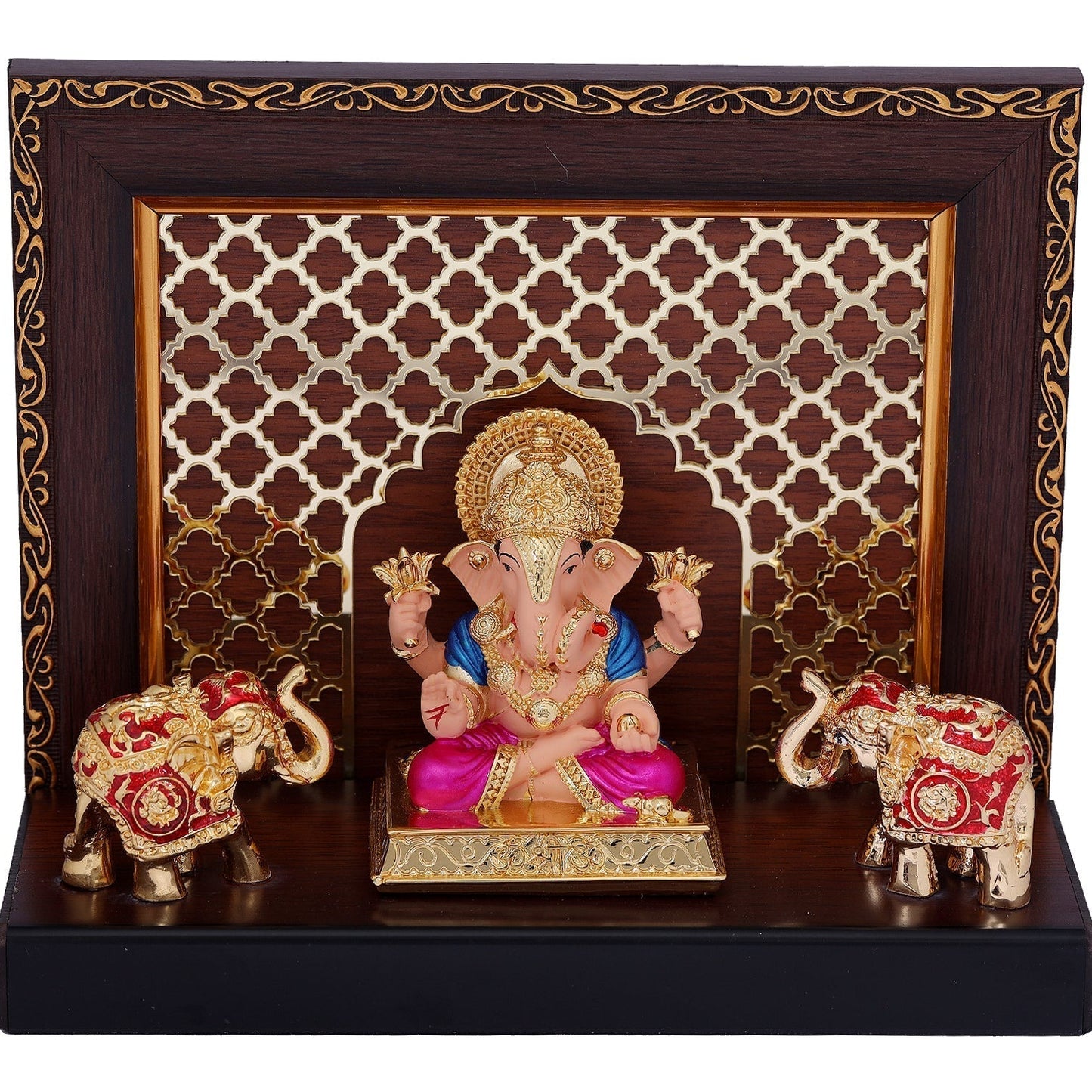 Gold Plating  Resin Ganesh Ji