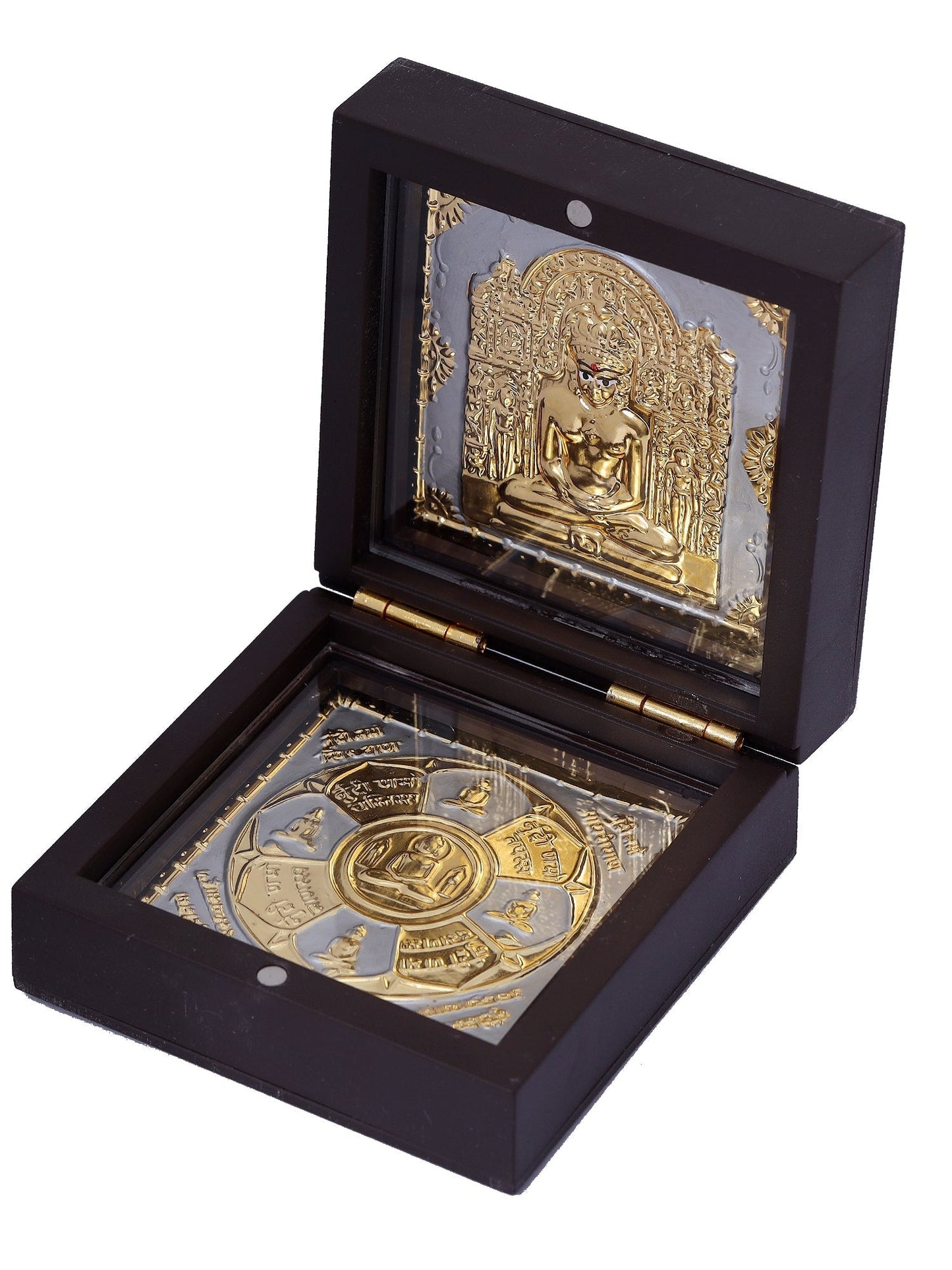 Charan Paduka Made In Gold Foiling Of Buddh J