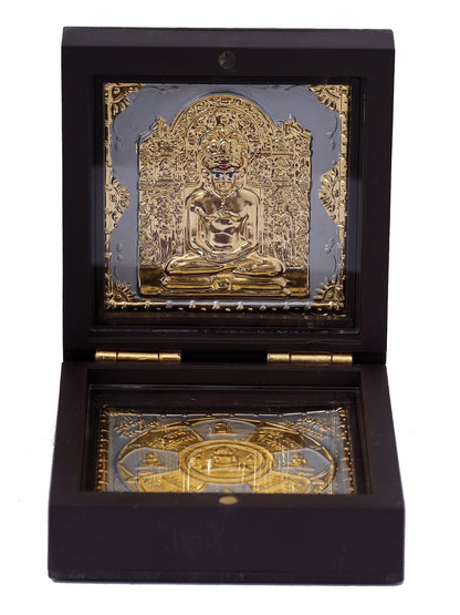 Charan Paduka Made In Gold Foiling Of Buddh J