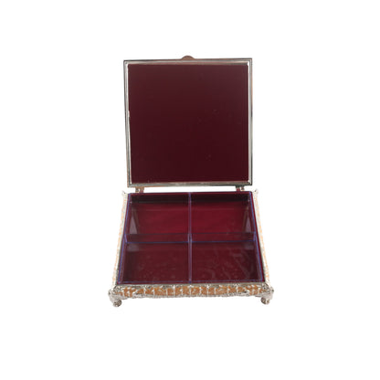 Jewelry Box with Peacock Lid- Large